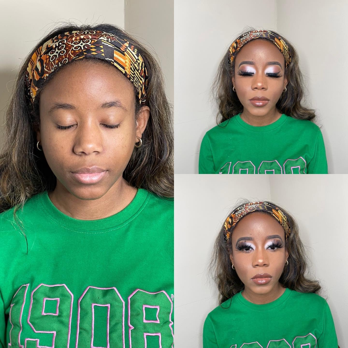 Before and after glam transformation 9